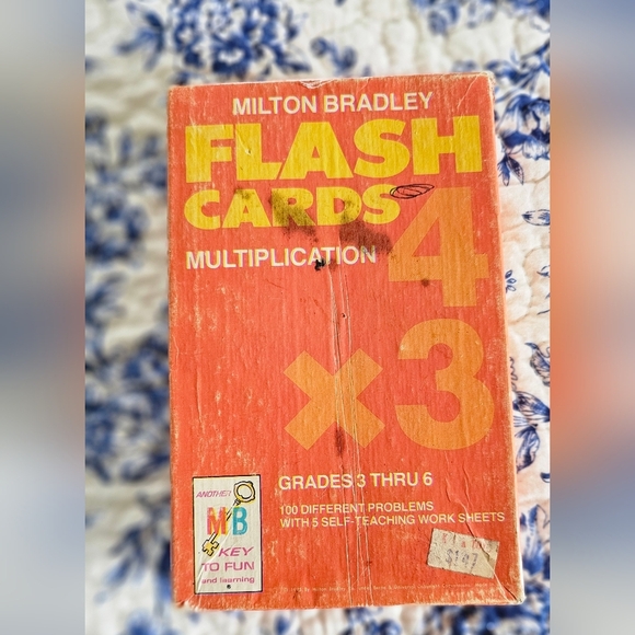 Milton Bradley Flash Cards 1963 Edition - Picture 4 of 8